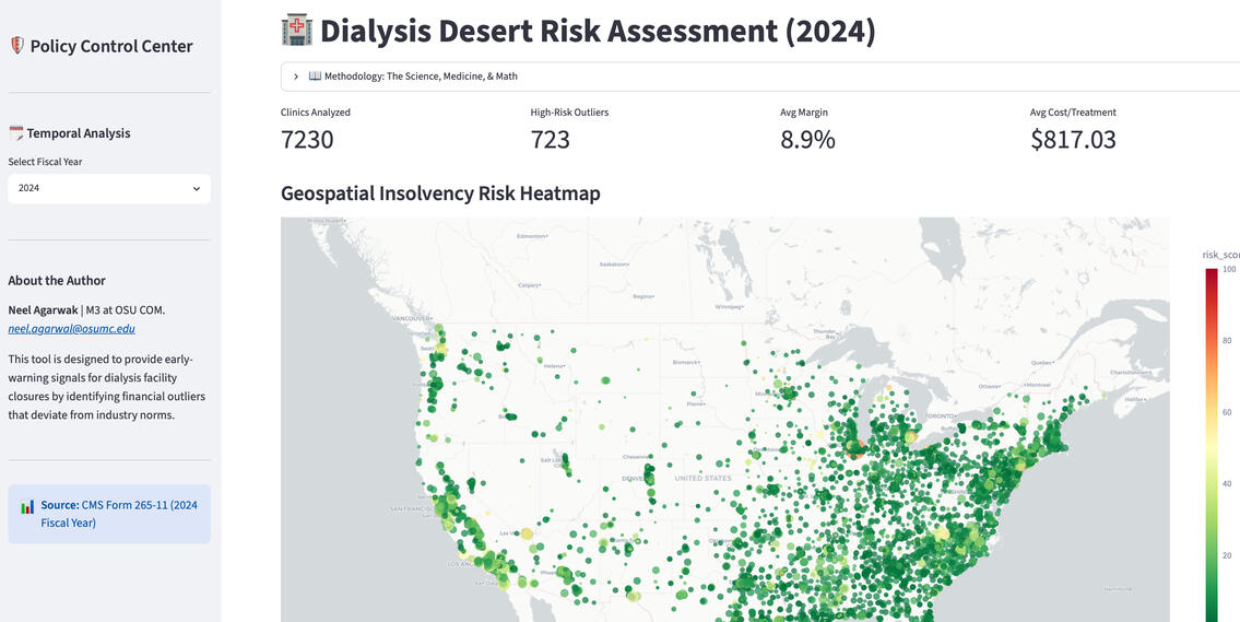 Dialysis Desert Mapper